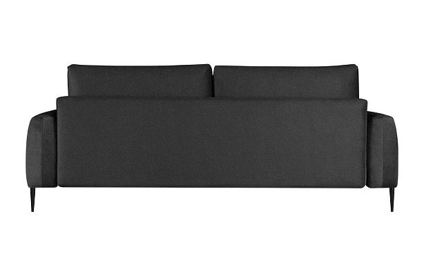 Диван Грей 3р стандарт 97 Gunnared Dark Green (опоры черный металл)